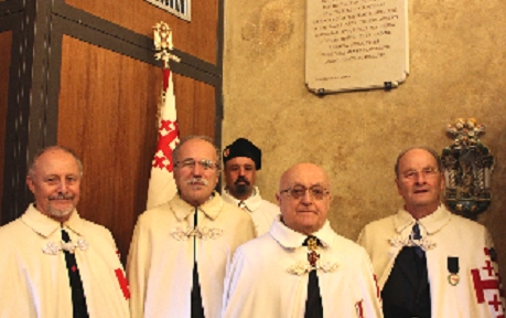 Lo scoprimento della lapide a Torre di Palme